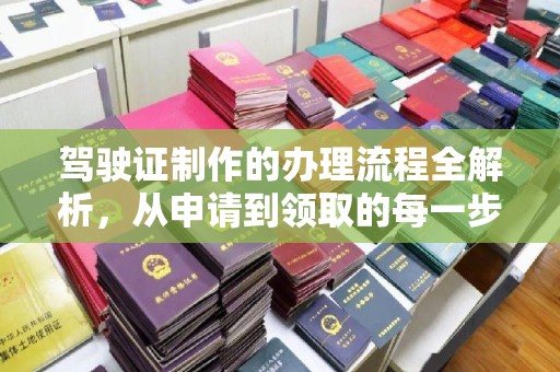 桃园驾驶证制作的办理流程全解析，从申请到领取的每一步