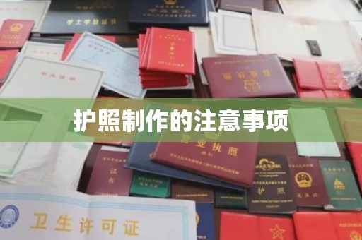 桃园护照制作的注意事项