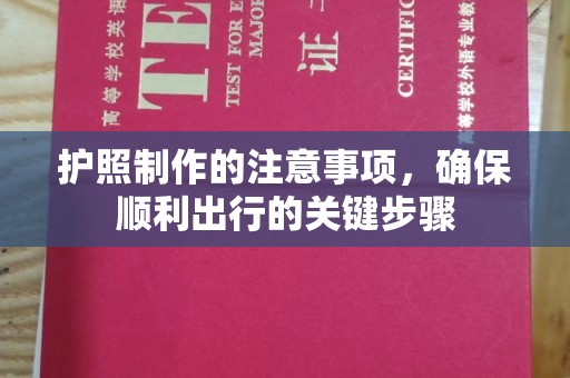 桃园护照制作的注意事项，确保顺利出行的关键步骤