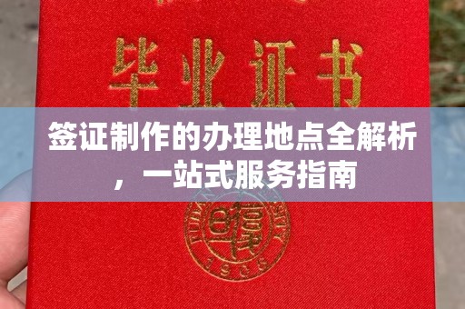 桃园签证制作的办理地点全解析，一站式服务指南
