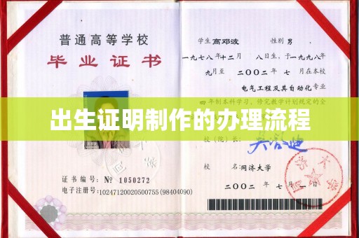 桃园出生证明制作的办理流程