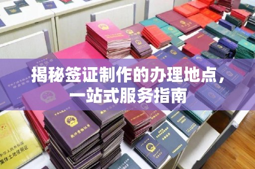 桃园揭秘签证制作的办理地点，一站式服务指南