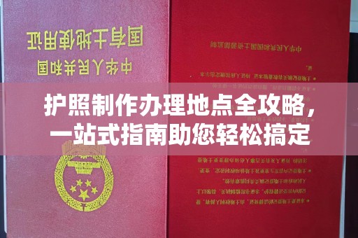 桃园护照制作办理地点全攻略，一站式指南助您轻松搞定